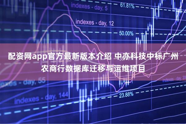 配资网app官方最新版本介绍 中亦科技中标广州农商行数据库迁移与运维项目