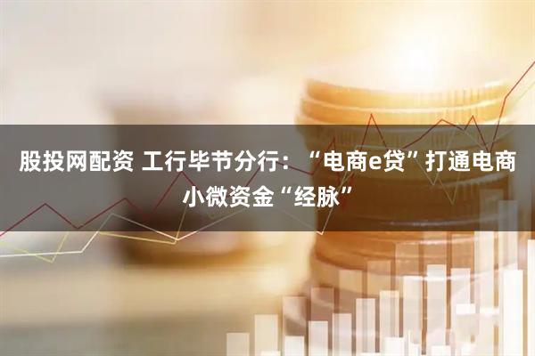 股投网配资 工行毕节分行：“电商e贷”打通电商小微资金“经脉”
